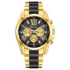 Business Watch Alloy Strip Round Dial With Roman Graduated And Printed Logo For Men