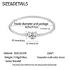 Butterfly Animal Zodiac Silver Plated Electroplated Diy Jewelry Accessories Pendant Bead Bracelet For Women