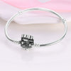 Butterfly Animal Zodiac Silver Plated Electroplated Diy Jewelry Accessories Pendant Bead Bracelet For Women