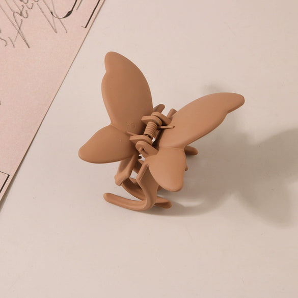 Butterfly Grab Clip Hair Accessories Ps Material Fashion Animals Baking Paint Style