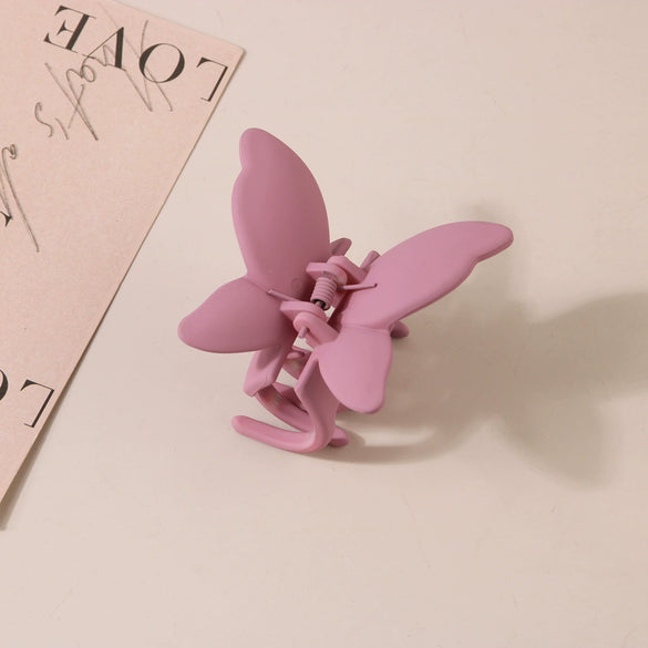 Butterfly Grab Clip Hair Accessories Ps Material Fashion Animals Baking Paint Style