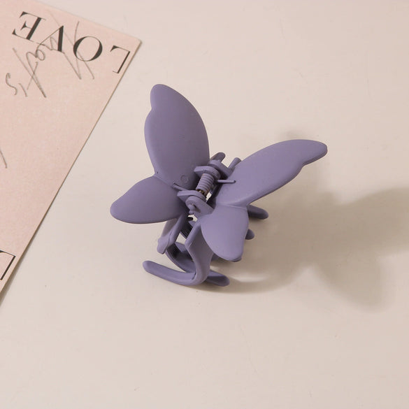 Butterfly Grab Clip Hair Accessories Ps Material Fashion Animals Baking Paint Style