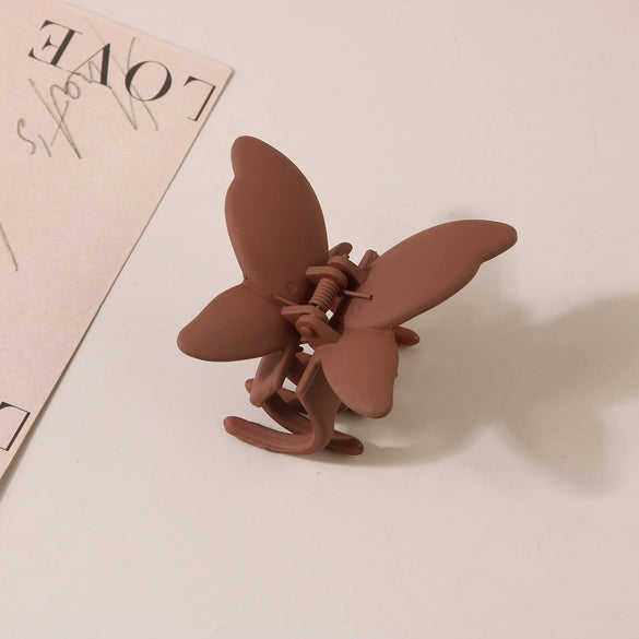 Butterfly Grab Clip Hair Accessories Ps Material Fashion Animals Baking Paint Style