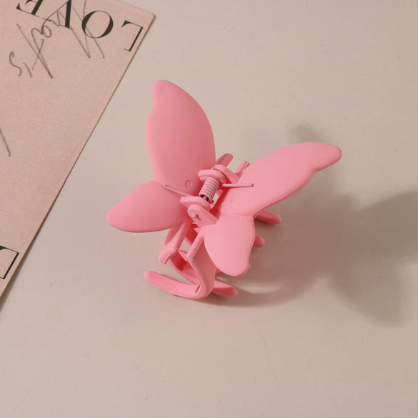 Butterfly Grab Clip Hair Accessories Ps Material Fashion Animals Baking Paint Style