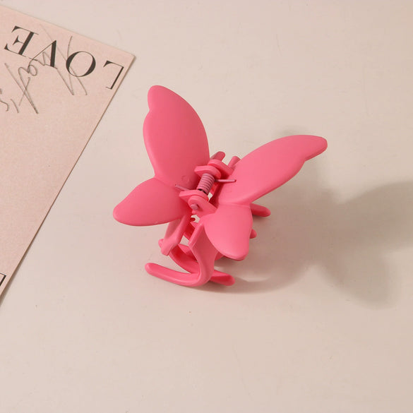 Butterfly Grab Clip Hair Accessories Ps Material Fashion Animals Baking Paint Style