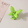Butterfly Grab Clip Hair Accessories Ps Material Fashion Animals Baking Paint Style