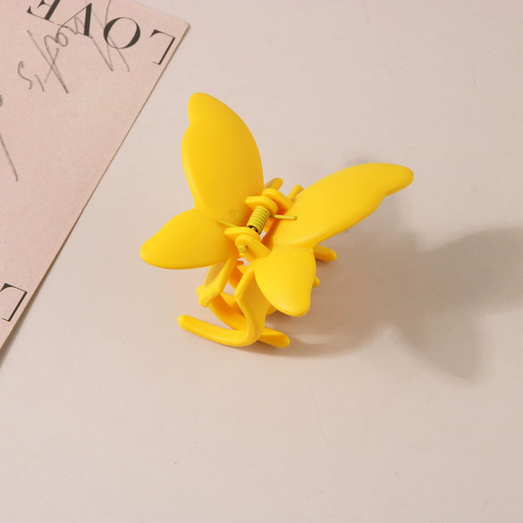 Butterfly Grab Clip Hair Accessories Ps Material Fashion Animals Baking Paint Style