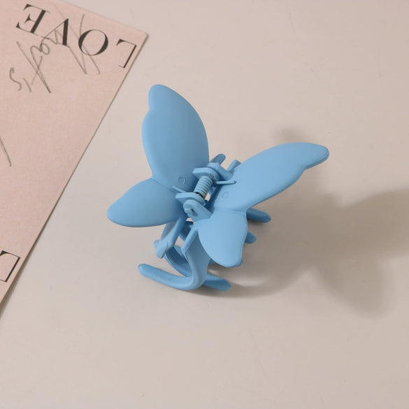 Butterfly Grab Clip Hair Accessories Ps Material Fashion Animals Baking Paint Style