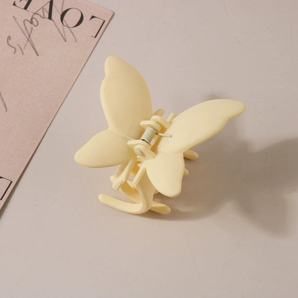 Butterfly Grab Clip Hair Accessories Ps Material Fashion Animals Baking Paint Style