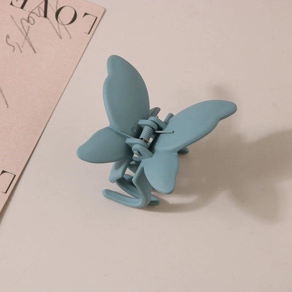 Butterfly Grab Clip Hair Accessories Ps Material Fashion Animals Baking Paint Style