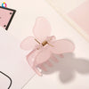 Butterfly Hair Clip Plastic Resin Handmade Women's Grip Style