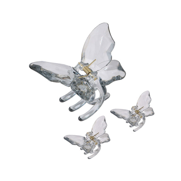 Butterfly Hair Grab Clip For Women Baking Paint Hair Accessories