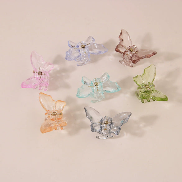 Butterfly Hair Grab Clip For Women Baking Paint Hair Accessories