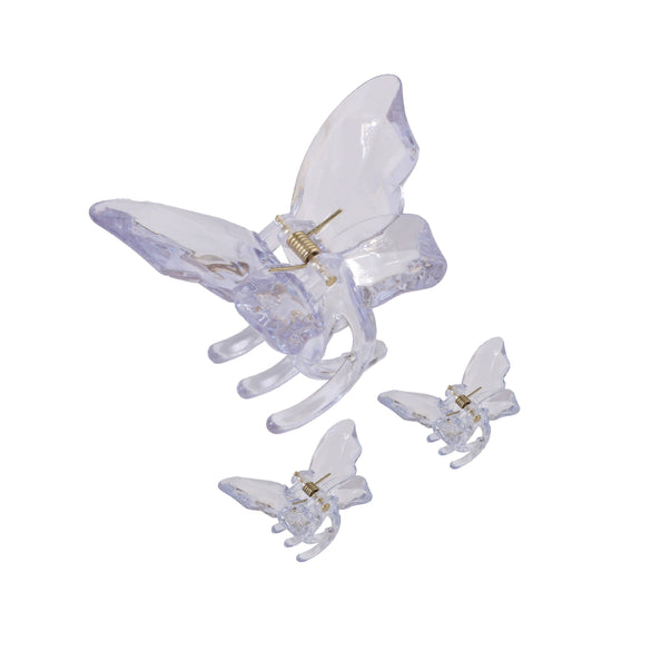 Butterfly Hair Grab Clip For Women Baking Paint Hair Accessories