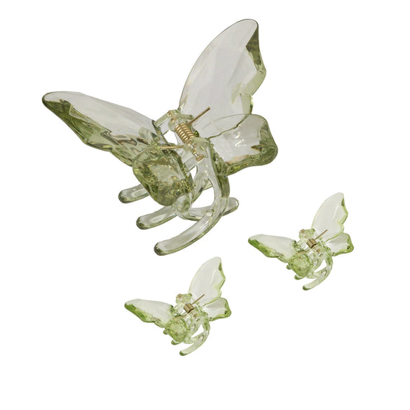Butterfly Hair Grab Clip For Women Baking Paint Hair Accessories