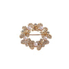 Butterfly Pin Brooch Zinc Alloy Animal Style Electroplated For Women