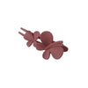 Butterfly Plastic Hairpin Clip For Women With Baking Paint Treatment Light Luxury Style