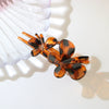 Butterfly Plastic Hairpin Clip For Women With Baking Paint Treatment Light Luxury Style