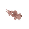 Butterfly Plastic Hairpin Clip For Women With Baking Paint Treatment Light Luxury Style