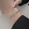 Butterfly Ring Titanium Steel Insect Pattern Electroplated Jewelry