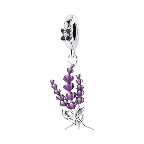 Cactus Pendant Silverplated White Copper Diy Bracelet Necklace For Women