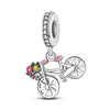 Cactus Pendant Silverplated White Copper Diy Bracelet Necklace For Women