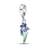 Cactus Pendant Silverplated White Copper Diy Bracelet Necklace For Women