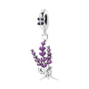 Cactus Pendant Silverplated White Copper Diy Bracelet Necklace For Women
