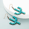 Cactus Turquoise Earrings Wholesale