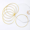 Car Hanging Ring Copper Round Personality Electroplated Jewelry Accessories