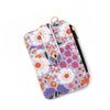 Card Bag Coin Purse Id Bag Vertical Printed Hem Zipper Pvc Nylon Solid Color Women's