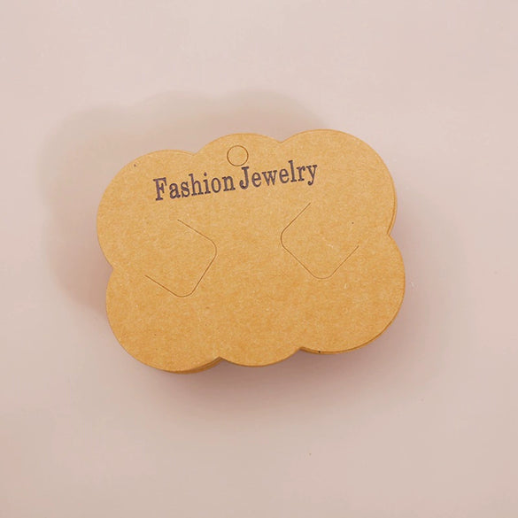 Cardboard Earring Packaging Cards And Bags For Diy Handmade Ear Clip And Earring Accessories
