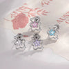 Cartilage Piercing Ear Bone Nail Metal Star Shape With Diamond Design For Unisex