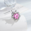 Cartilage Piercing Ear Bone Nail Titanium Steel Heart Shaped With Zircon