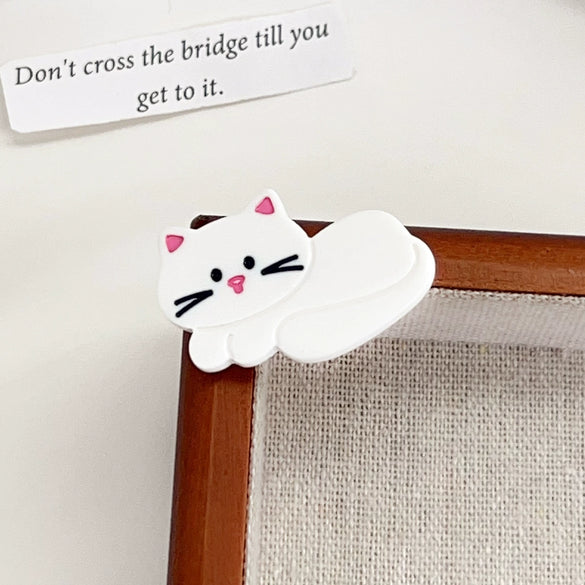 Cartoon Acetic Acid Animals Style Polished Side Clip Hair Accessories