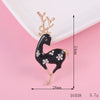 Cartoon Animal Mobile Phone Shell Accessories Alloy Electroplated