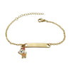 Cartoon Animal Zodiac Stainless Steel Electroplated Pendant Bracelet Jewelry