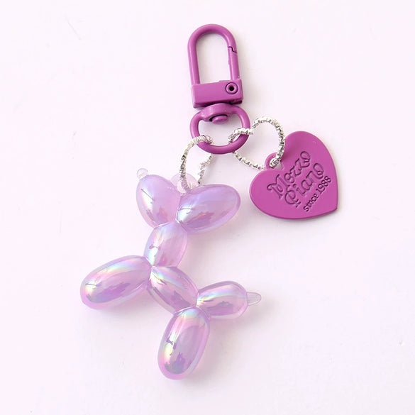 Cartoon Dopamine Blast Dog Acrylic Mobile Phone Pendant Keychain Bag Hanging Accessories Semi Manual With Little Bear Pig Small Animal Patterns