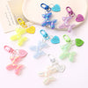 Cartoon Dopamine Blast Dog Acrylic Mobile Phone Pendant Keychain Bag Hanging Accessories Semi Manual With Little Bear Pig Small Animal Patterns