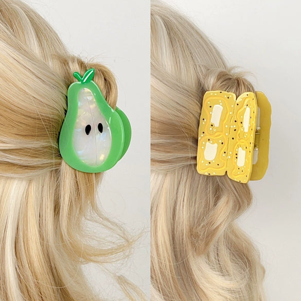 Cartoon Fresh Fruit Acetate Handmade Hair Clip
