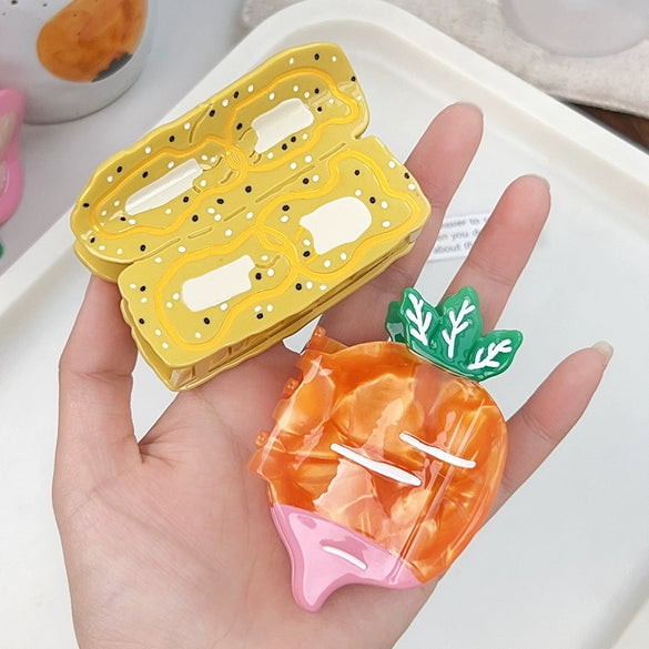 Cartoon Fresh Fruit Acetate Handmade Hair Clip