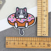 Cartoon Kitten Computerembroidered Ironon Patches Polyester Fabric Clothing Decorative Appliques