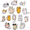 Cartoon Kitten Computerembroidered Ironon Patches Polyester Fabric Clothing Decorative Appliques