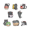 Cartoon Kitten Computerembroidered Ironon Patches Polyester Fabric Clothing Decorative Appliques