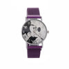 Cartoon Mickey Watch With Alloy Case And Strap Milan Magnet Strap Round Dial For Boys And Girls Quartz Movement Suitable As Children Gift