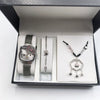 Cartoon Style Alloy Case Milan Ribbon Strap Magnetic Buckle Universal Watch With Cartoon Shape Dial