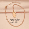 Wholesale Jewelry Cartoon Style Basic Streetwear Geometric Customization Laser Engraving Stainless Steel Zircon 18K Gold Plated Plating Inlay Pendant Necklace