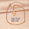 Wholesale Jewelry Cartoon Style Basic Streetwear Geometric Customization Laser Engraving Stainless Steel Zircon 18K Gold Plated Plating Inlay Pendant Necklace