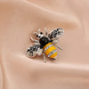 Cartoon Style Bee Imitation Pearl Alloy Rhinestone Enamel Unisex Brooches