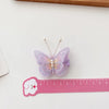 Cartoon Style Butterfly Cloth Hair Clip